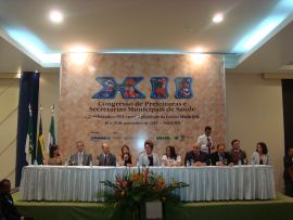 Governo, MS e CONASEMS prestigiam Congresso de Saúde do RN Governo, MS e CONASEMS prestigiam Congresso de Saúde do RN