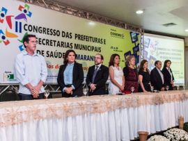 Presidenta Salete Cunha participou do II Congresso do Cosems Maranhão Presidenta Salete Cunha participou do II Congresso do Cosems Maranhão