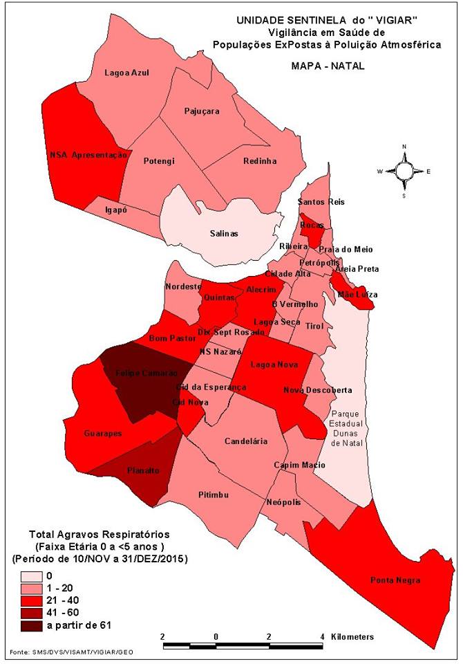 Natal: Visamt conclui primeiro relatório da unidade Sentinela do VIGIAR