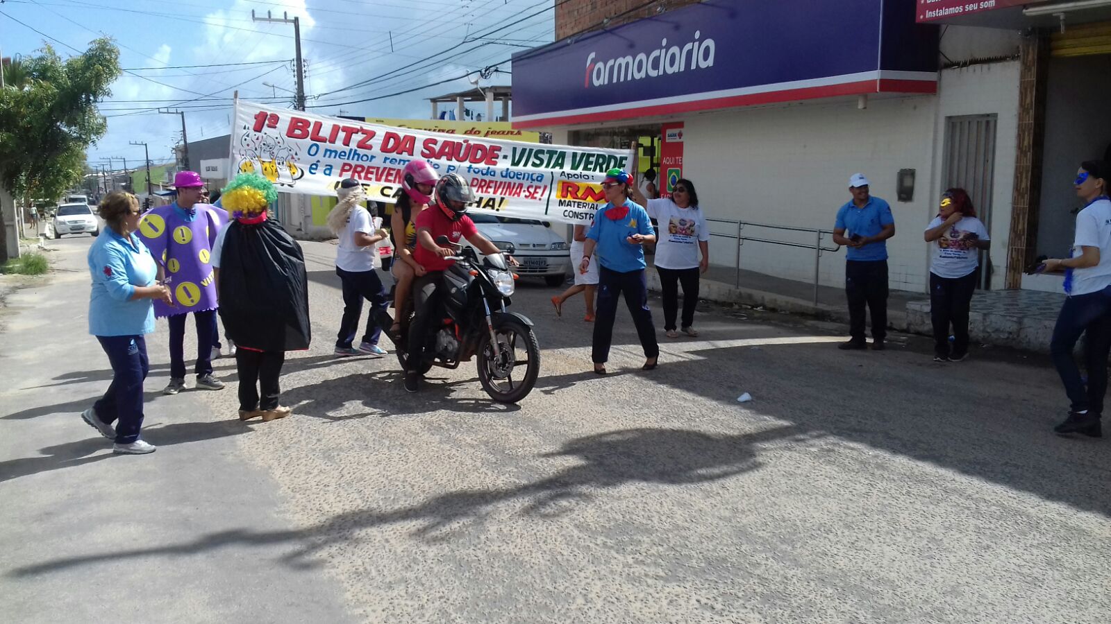 Unidade de Saúde de Vista Verde realiza blitz educativa na zona Norte de Natal