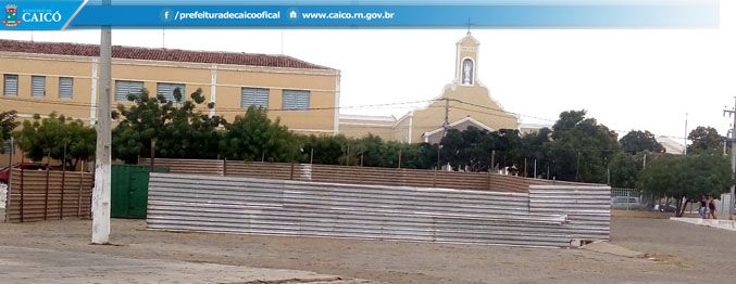 Em Caicó, praça Dom Delgado ganhará Academia da Saúde