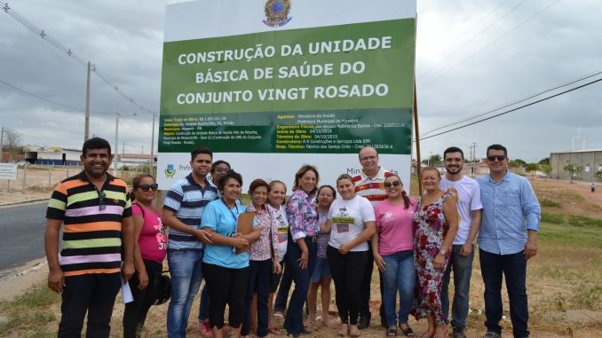 Unidade Básica de Saúde do Vingt Rosado será a quinta a ser construída em Mossoró