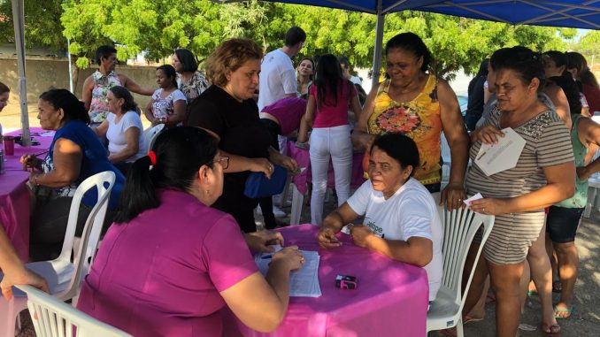 UBS Dr. José Leão realiza ação em alusão ao Outubro Rosa em Mossoró