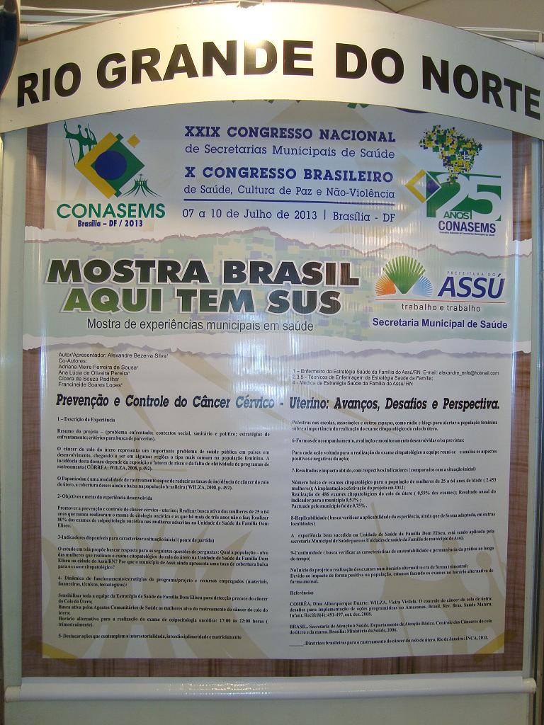 XXIX CONGRESSO NACIONAL DE SECRETARIAS MUNICIPAIS DE SAÚDE