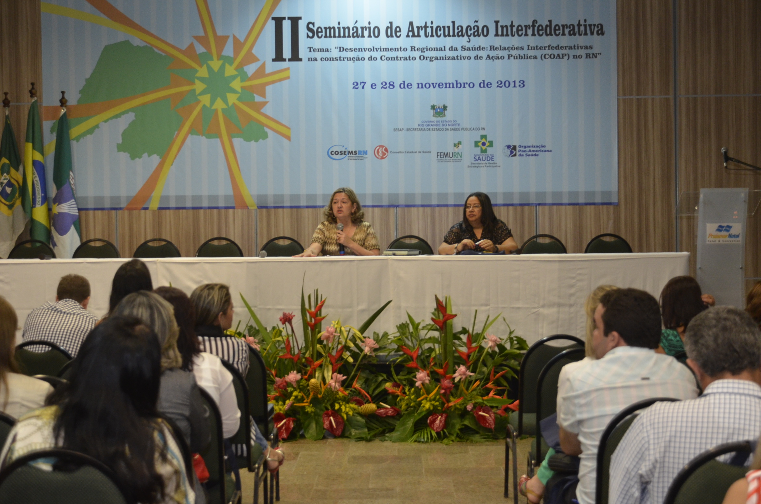 II SEMINÁRIO DE ARTICULAÇÃO INTERFEDERATIVA DO COSEMS-RN: 27 e 28/11/2013