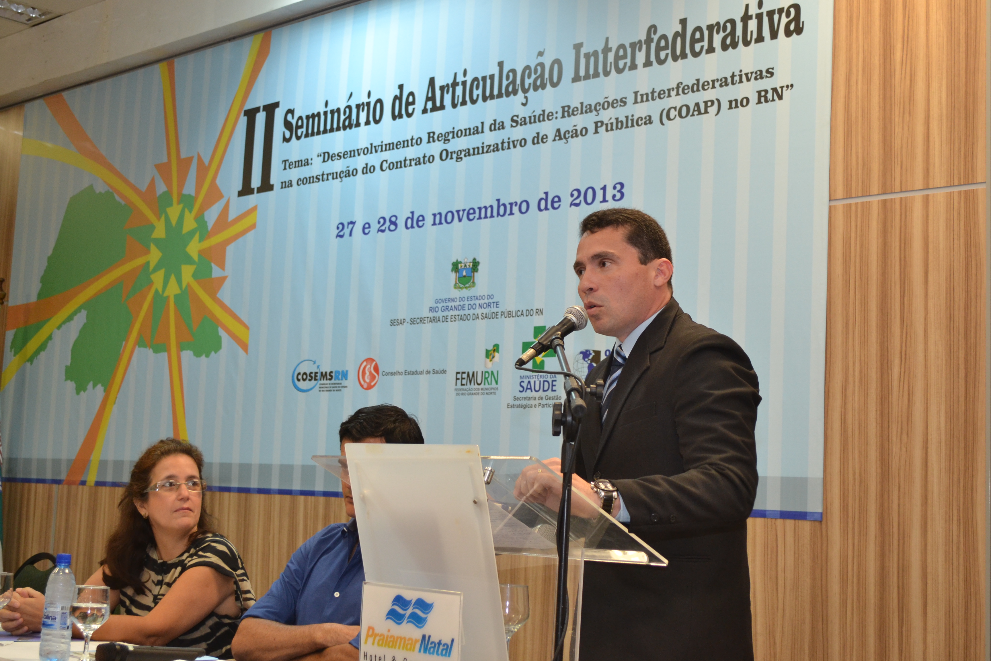 II SEMINÁRIO DE ARTICULAÇÃO INTERFEDERATIVA DO COSEMS-RN: 27 e 28/11/2013