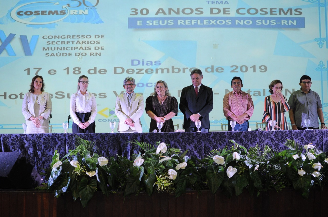 XV CONGRESSO COSEMS-RN: ABERTURA OFICIAL