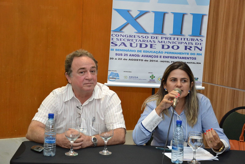 XIII CONGRESSO DE PREFEITURAS E SECRETARIAS MUNICIPAIS  DE  SAÚDE DO RN (20, 21 e 22/08/2014)