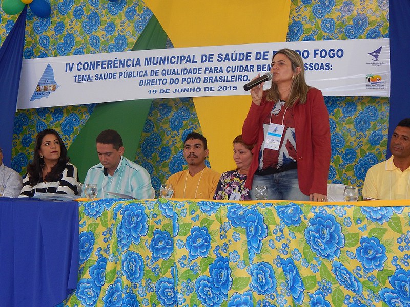 IV CONFERÊNCIA MUNICIPAL DE SAÚDE DE RIO DO FOGO