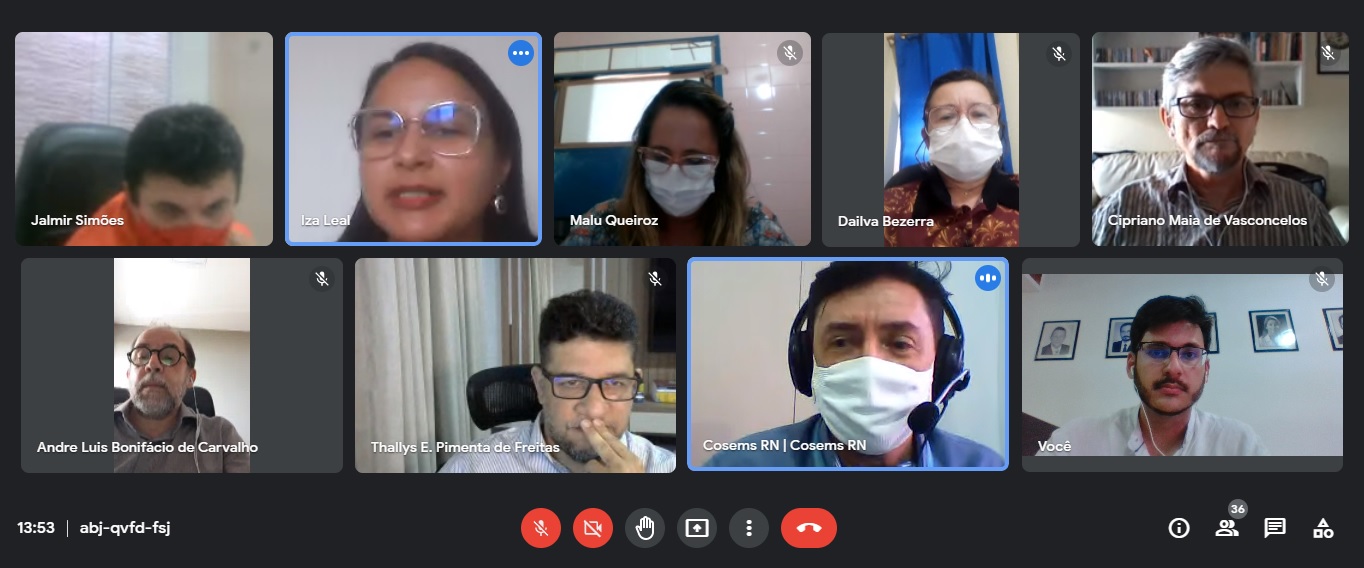 Cosems, Sesap e secretários de saúde voltam a debater modelo de Consórcio Interfederativo de Saúde Pública que será implantado no RN