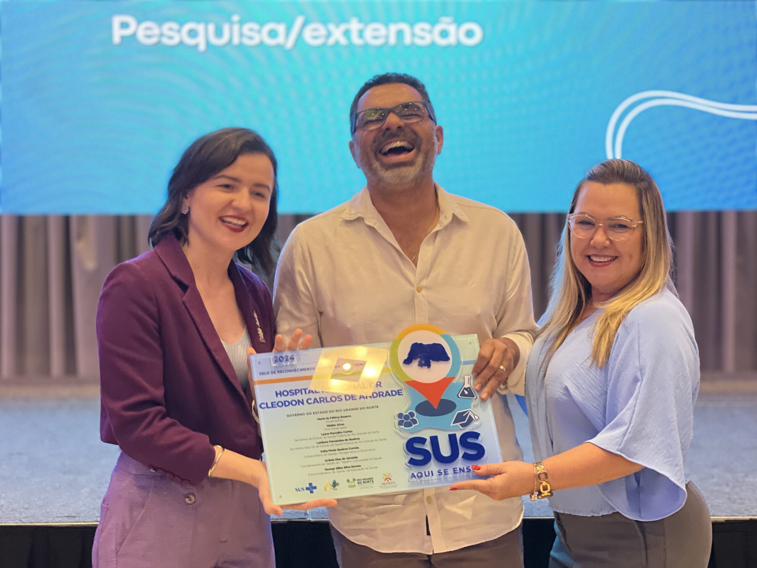 CERTIFICAÇÃO SELO “SUS AQUI SE ENSINA”