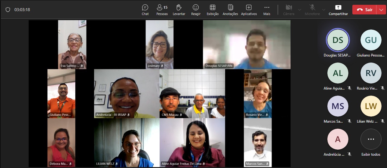 Gestores da 3ª Região de Saúde Participam de Oficina Virtual sobre Instrumentos de Gestão Gestores da 3ª Região de Saúde Participam de Oficina Virtual sobre Instrumentos de Gestão
