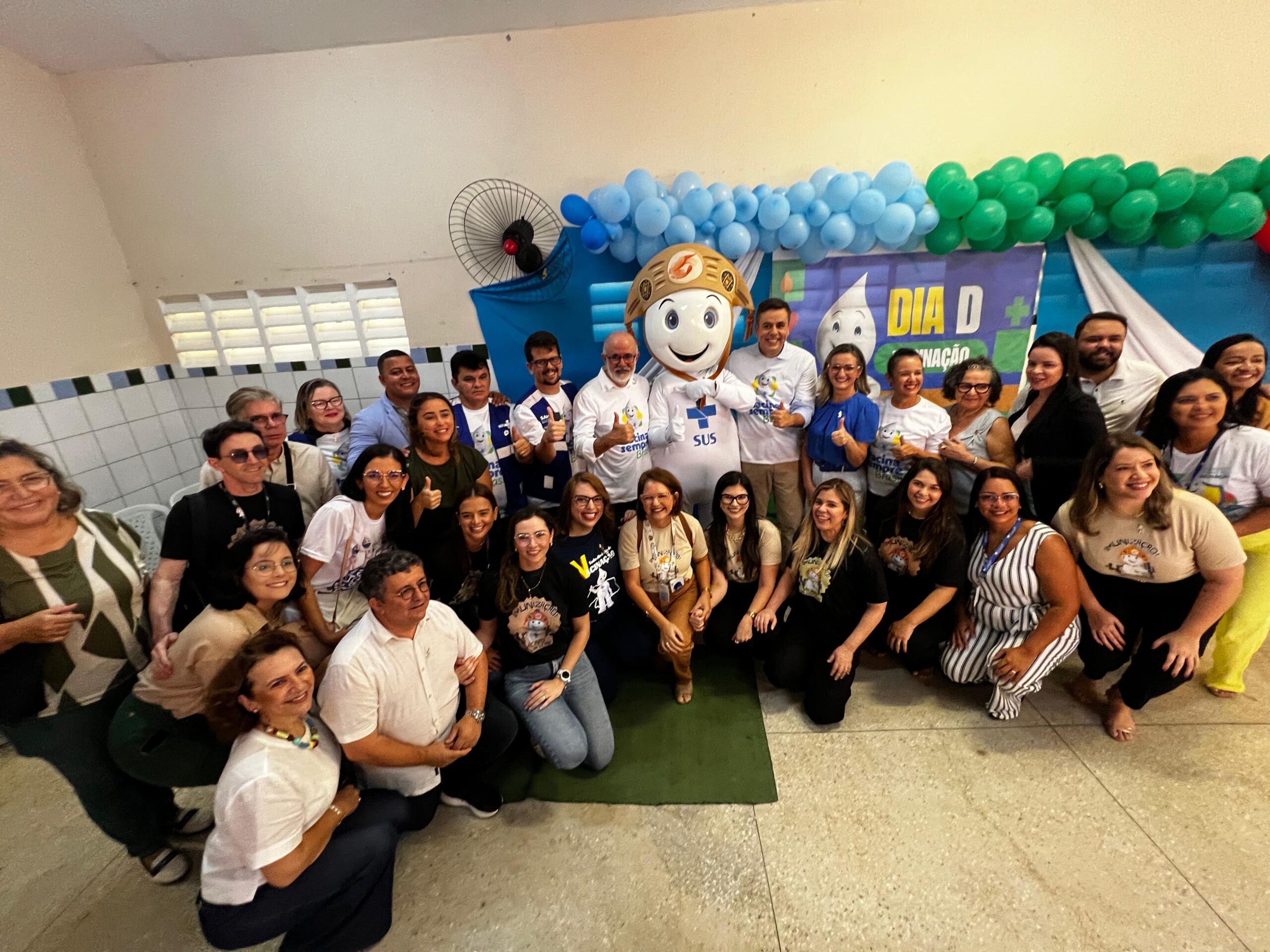 Cosems participa de “Dia D” de vacinação em Natal e destaca sua mobilização para realização de campanhas de imunização no RN