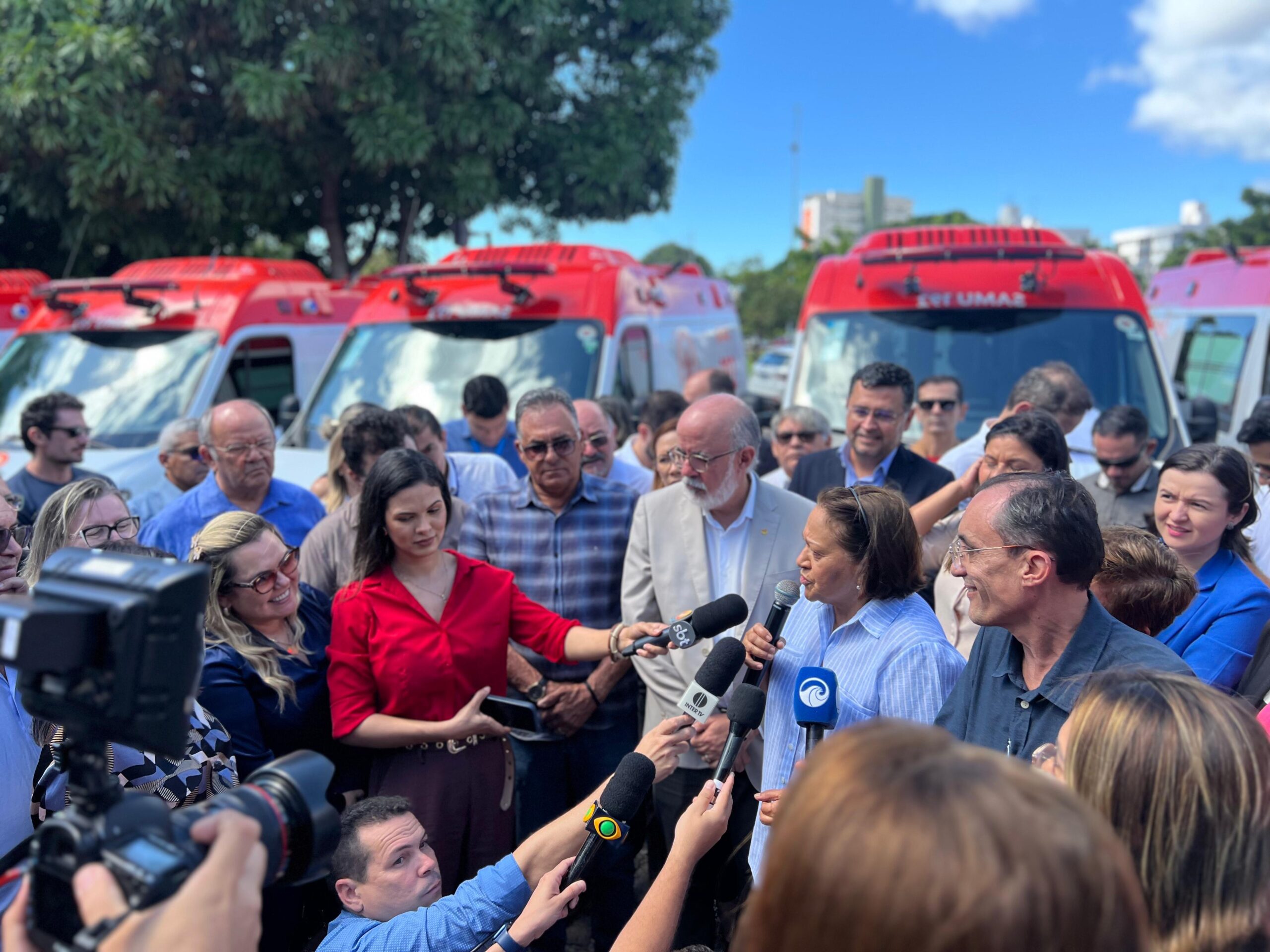 PRESIDENTE DO COSEMS CELEBRA EXPANSÃO DA FROTA DO SAMU NO RN – 21/07/2025