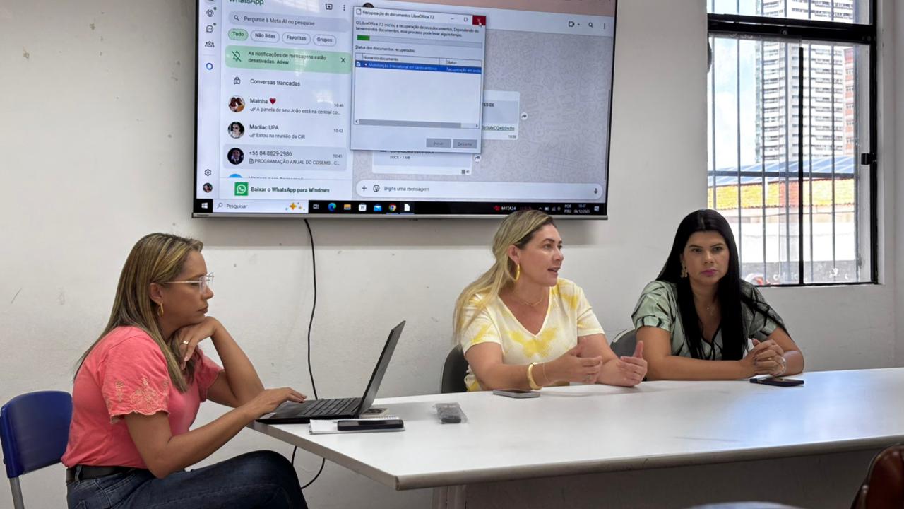 REUNIÃO DESCENTRALIZADA DA 7ª REGIÃO DE SAÚDE (NATAL): 04/12/2025