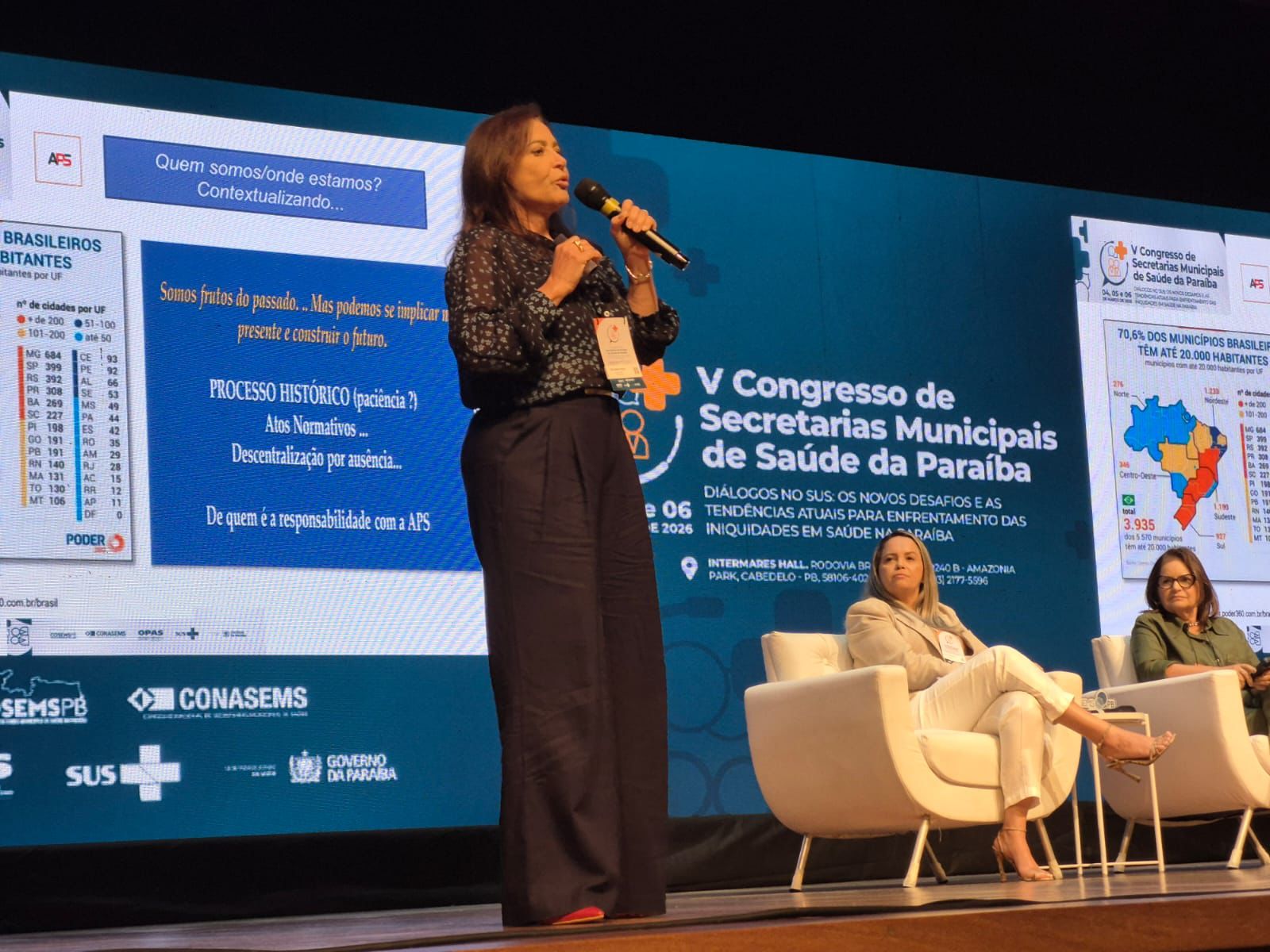 V CONGRESSO DE SECRETARIAS MUNICIPAIS DE SAÚDE DA PARAÍBA (JOÃO PESSOA): 05/03/2026