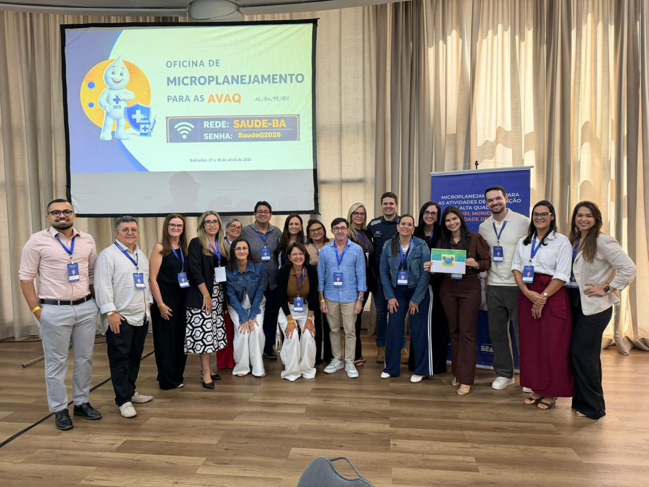 OFICINA REGIONAL DE MICROPLANEJAMENTO E REFORÇA COMPROMISSO COM VACINAÇÃO DE ALTA QUALIDADE (SALVADOR-BA): 29/04/2026