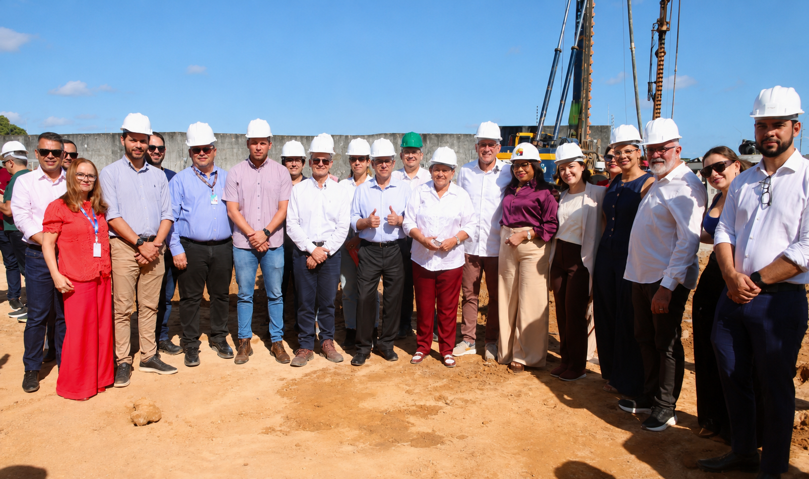 COSEMS-RN ACOMPANHA VISITA TÉCNICA DO MINISTRO DA SAÚDE ÀS OBRAS DO HOSPITAL METROPOLITANO